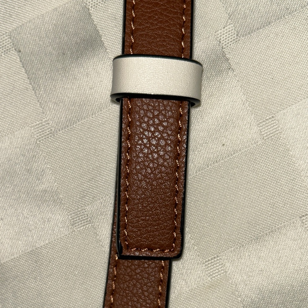 Brown Leather Replacement Bag Strap - image 1